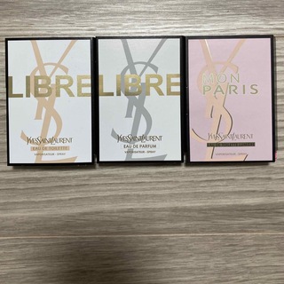イヴサンローランボーテ(Yves Saint Laurent Beaute)のYSL香水試供品3つ(香水(女性用))