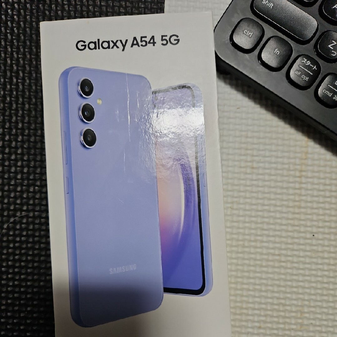 Galaxy(ギャラクシー)のSAMSUNG Galaxy A54 5G SCG21 オーサム バイオレット スマホ/家電/カメラのスマートフォン/携帯電話(スマートフォン本体)の商品写真