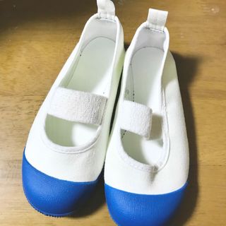 ムーンスター(MOONSTAR )の【専用】MoonStar ムーンスター　上履き　ブルー　青　15.0cm (スクールシューズ/上履き)