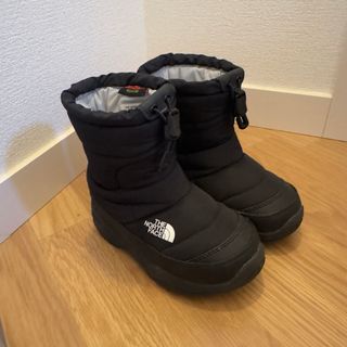 ザノースフェイス(THE NORTH FACE)の美品 ザ・ノースフェイス　ブーツ　17㎝　ブラック(ブーツ)