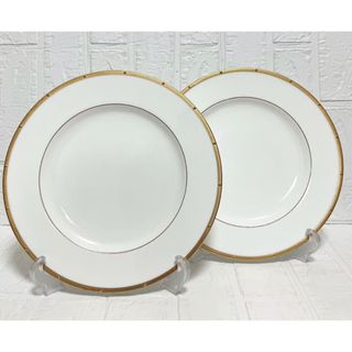 ノリタケ(Noritake)のノリタケ　ロシェルゴールド　  27cm ディナープレート２枚(食器)