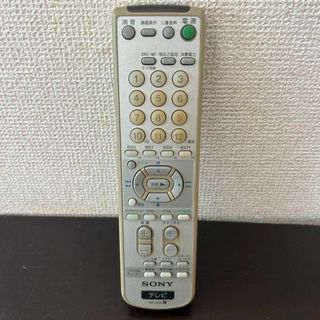 ソニー(SONY)の管理NO.TM258 SONY テレビリモコン RM-J258 ソニー(その他)