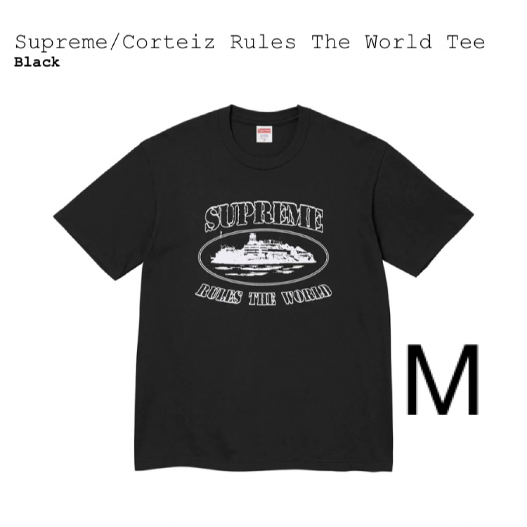 Supreme(シュプリーム)のSupreme / Corteiz Rules The World Tee メンズのトップス(Tシャツ/カットソー(半袖/袖なし))の商品写真