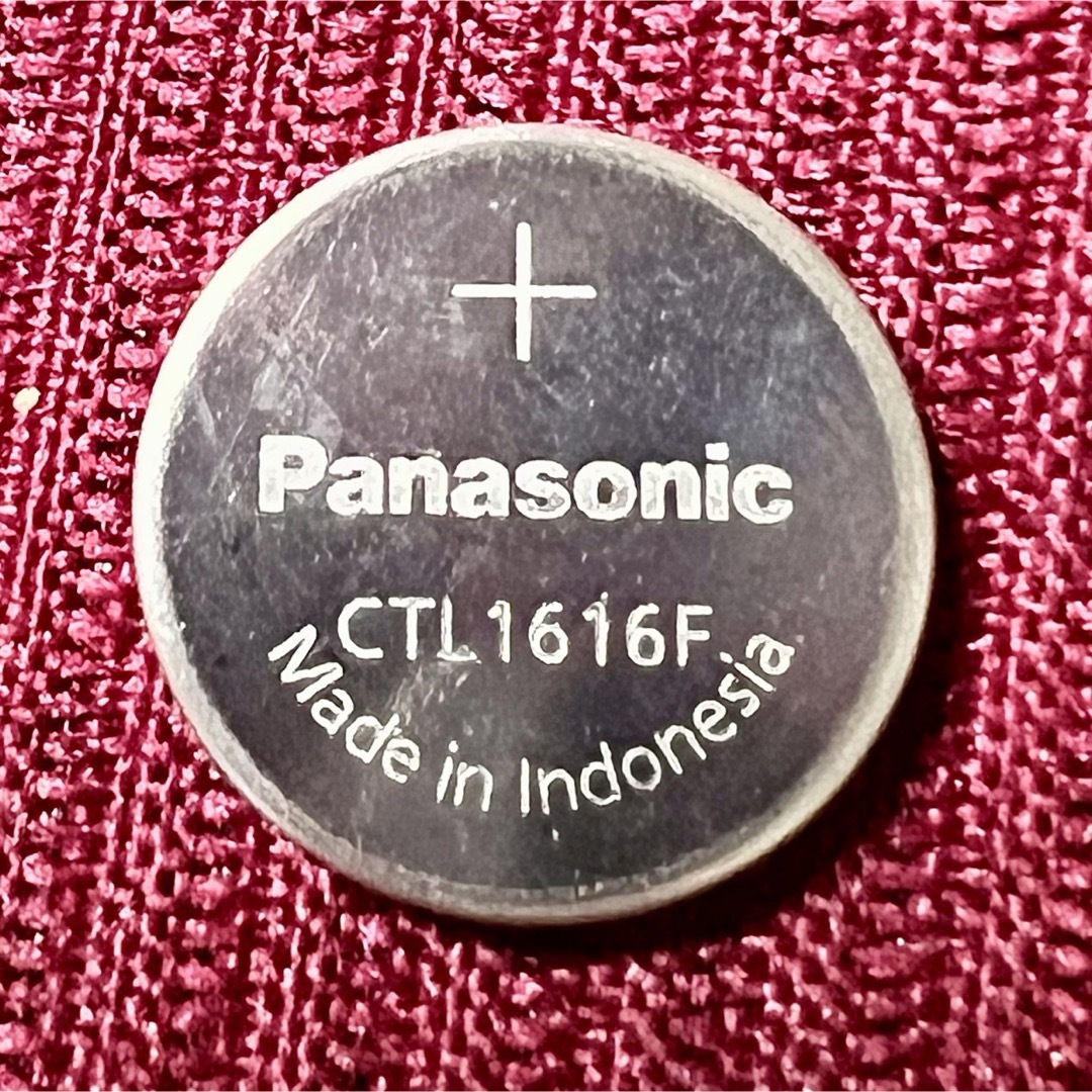 Panasonic(パナソニック)の郵送 パナソニック 二次電池 CTL1616F カシオに メンズの時計(腕時計(デジタル))の商品写真