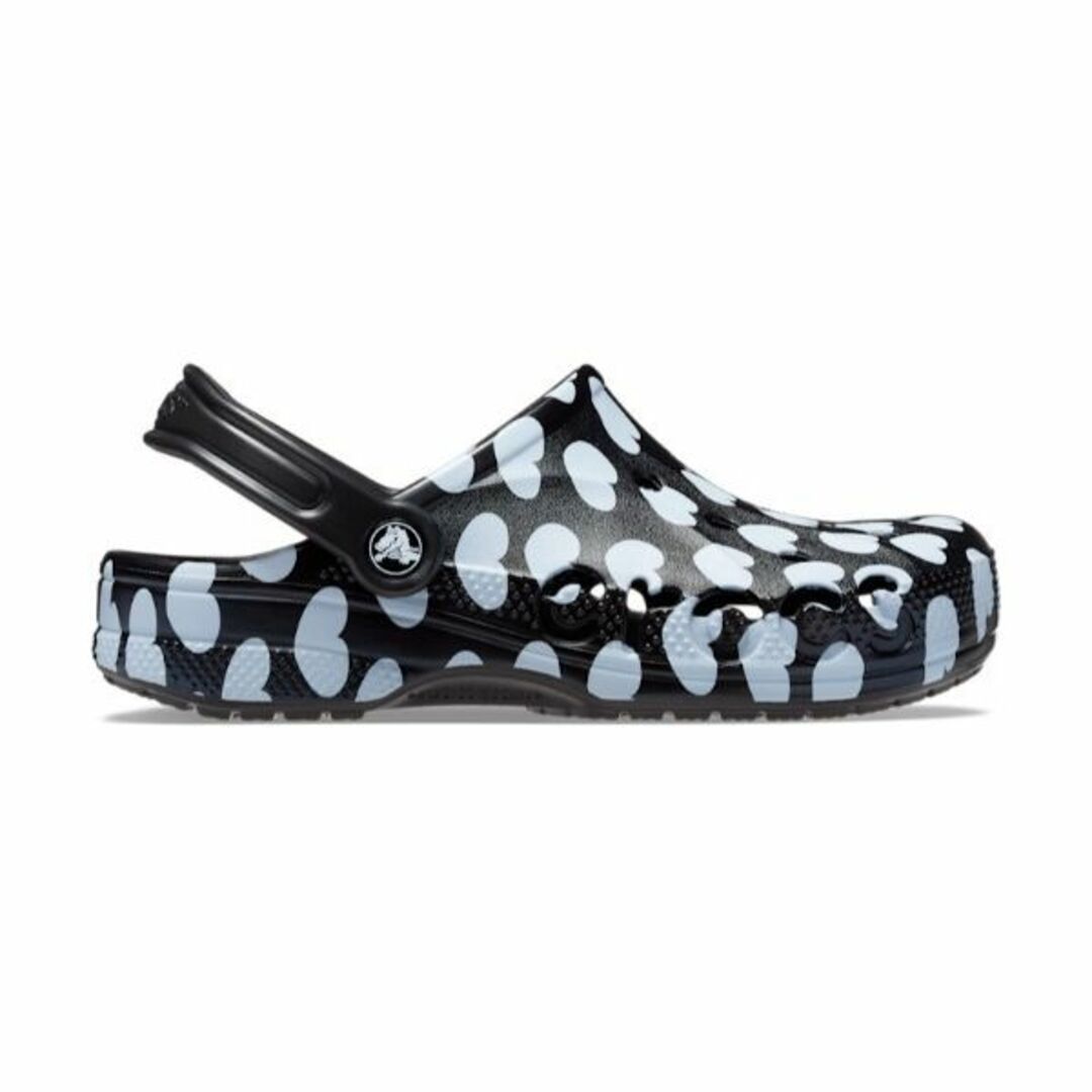 crocs(クロックス)の25cm クロックス バヤ シーズナル プリンテッド クロッグ ブラック ハート メンズの靴/シューズ(サンダル)の商品写真