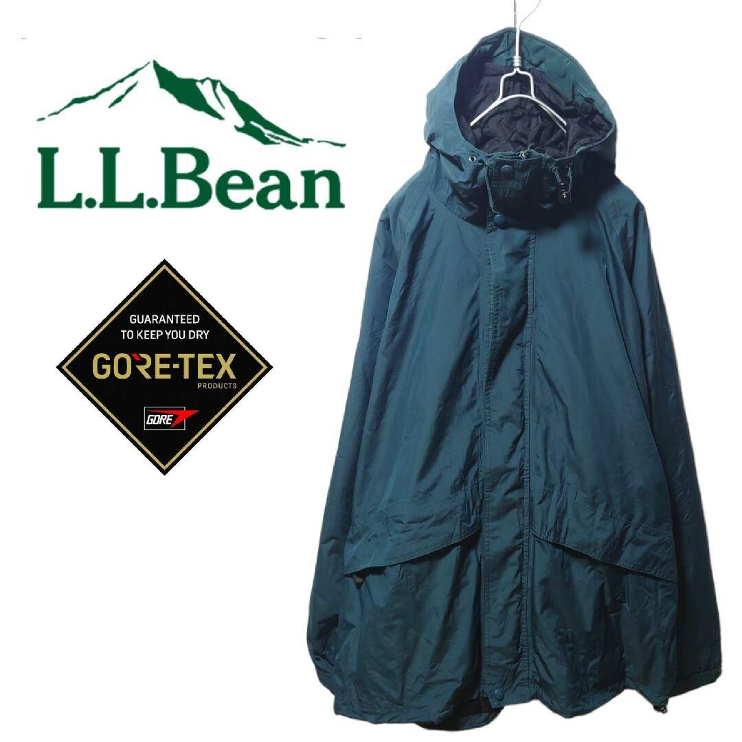 エルエルビーン○カラー【L.L.Bean】GORE-TEX  ナイロンジャケット S-199