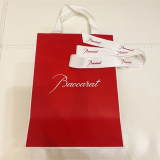 バカラ(Baccarat)のバカラ　ショッパー　ショップ袋　紙袋　リボン(ショップ袋)