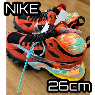 【限定】NIKE ナイキ　オフホワイト　テラフォーマー　マントラオレンジ　レア(スニーカー)