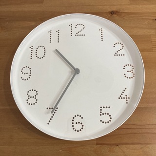 イケア(IKEA)のIKEA イケア TROMMA トロマ 時計 掛け時計 ウォールクロック(掛時計/柱時計)