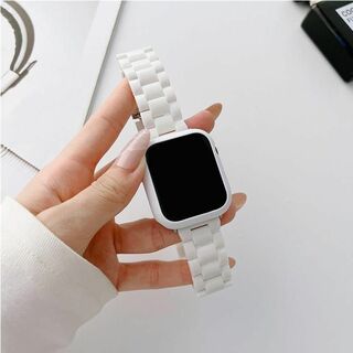 Apple Watch バンド 40mm ケースセット アップルウォッチ 白の通販 by