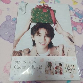 セブンティーン(SEVENTEEN)の新品　セブチ　クリアファイル　ジョシュア　JOSHUA　クリスマス　Group-(アイドルグッズ)