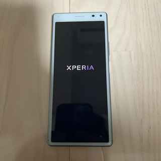 エクスペリア(Xperia)の【美品】Xperia 8 ブルー(スマートフォン本体)