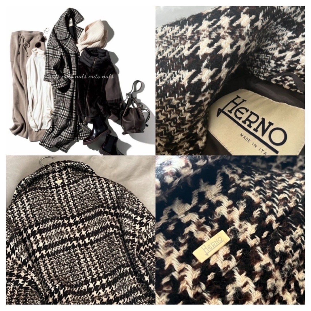 HERNO(ヘルノ)の【HERNO】プレシャス掲載 ヘルノ40 BIGシルエットオーバーサイズコート  レディースのジャケット/アウター(ロングコート)の商品写真
