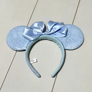 ディズニー(Disney)のディズニー ★ ミニー ブルー レース カチューシャ (カチューシャ)