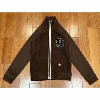 lotto - 美品　希少　90年代　Y2K　lotto　ロット　トラックジャケット　ニット　L