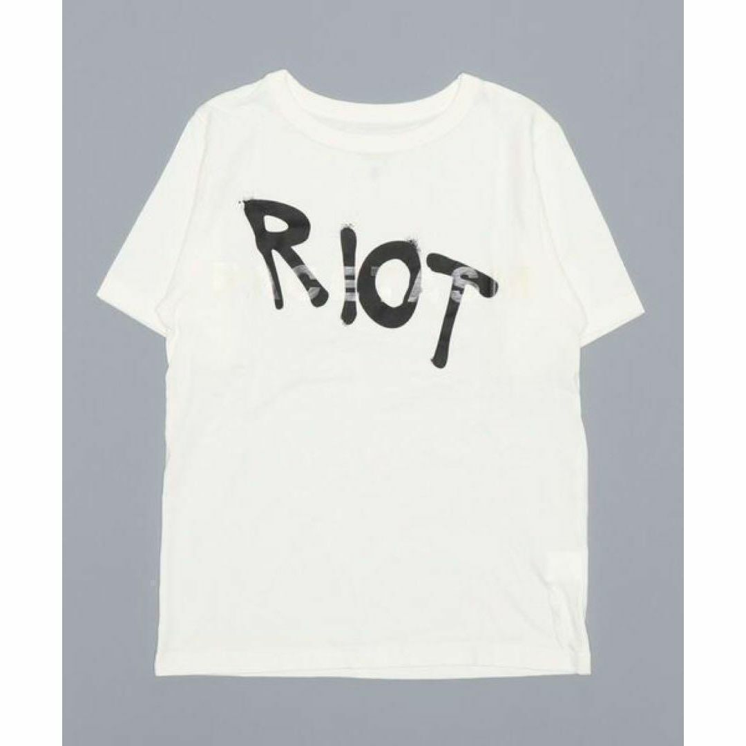 FACETASM(ファセッタズム)のRIOTライオット FACETASM ファセッタズム 半袖 Ｔシャツ ホワイト メンズのトップス(Tシャツ/カットソー(半袖/袖なし))の商品写真