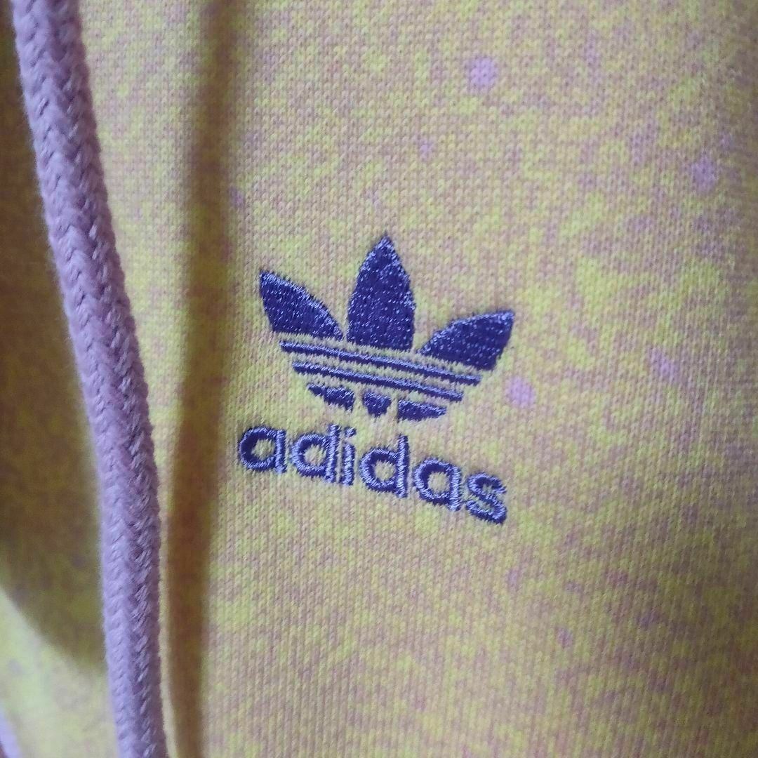 Originals（adidas）(オリジナルス)の新品 アディダス タイダイ マーブル ジップアップパーカー 女性L 裏毛タグ付き レディースのトップス(パーカー)の商品写真