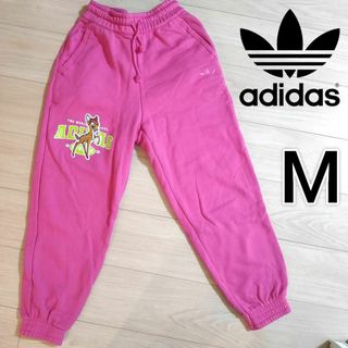 オリジナルス(Originals（adidas）)のアディダス ピンク ディズニー バンビ スウェットパンツ ジャージ 女性M(その他)