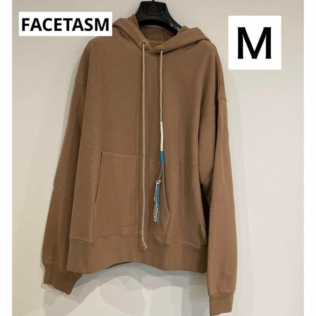 FACETASM(ファセッタズム)のRIOTライオット FACETASM ファセッタズム パーカー 長袖 モカ メンズのトップス(パーカー)の商品写真