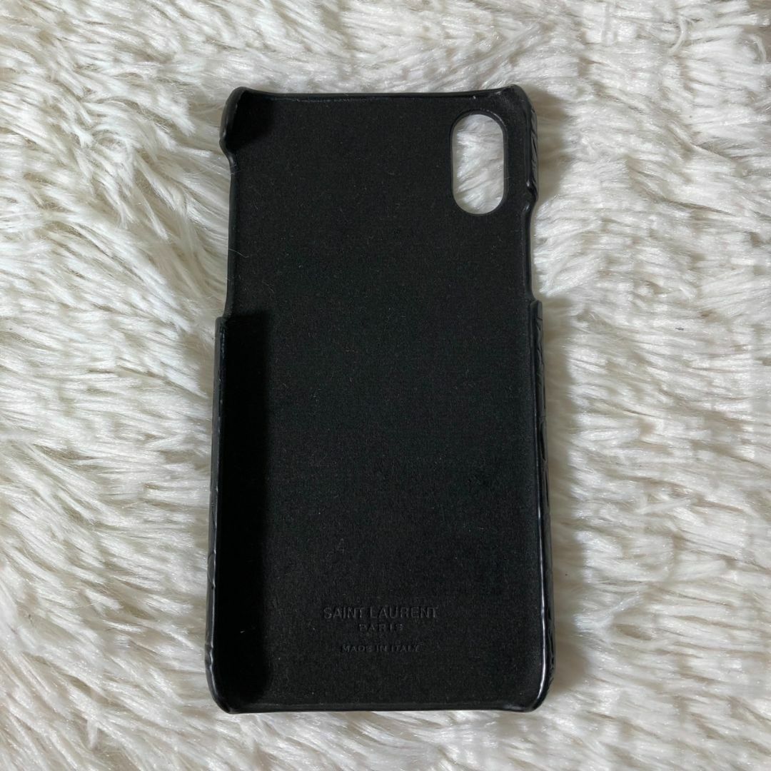 Yves Saint Laurent - 極美品 イヴサンローラン クロコ型押し Yves Saint Laurent - 極美品 イヴサンローラン クロコ型押し