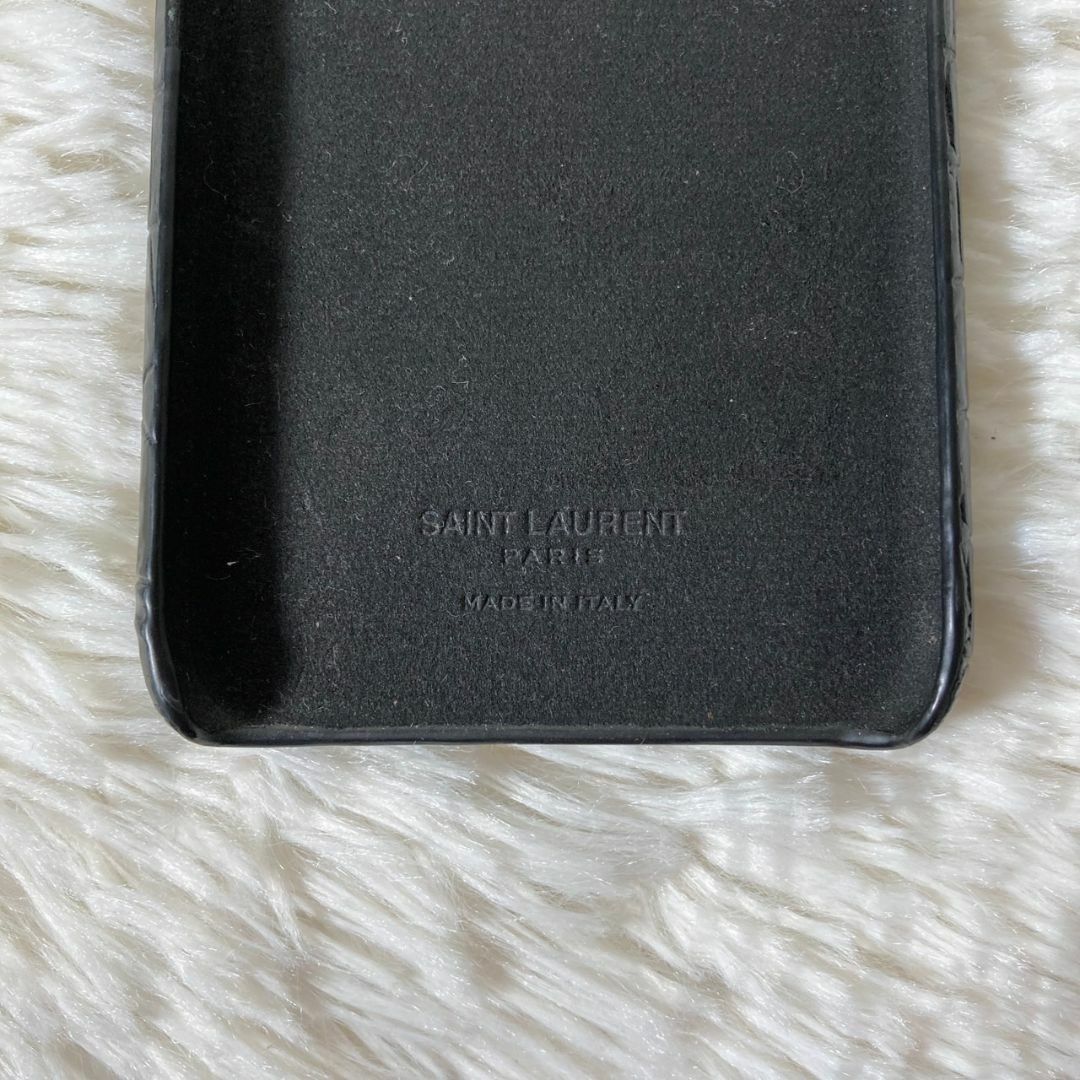 Yves Saint Laurent - 極美品 イヴサンローラン クロコ型押し Yves Saint Laurent - 極美品 イヴサンローラン クロコ型押し