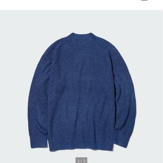 ユニクロ(UNIQLO)のミドルゲージモックネックセーター ユニクロ(ニット/セーター)