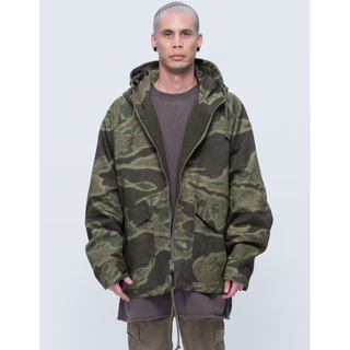 イージー(YEEZY（adidas）)のLサイズ YEEZY SEASON 3 アノラック ジャケット ANORAK(ミリタリージャケット)