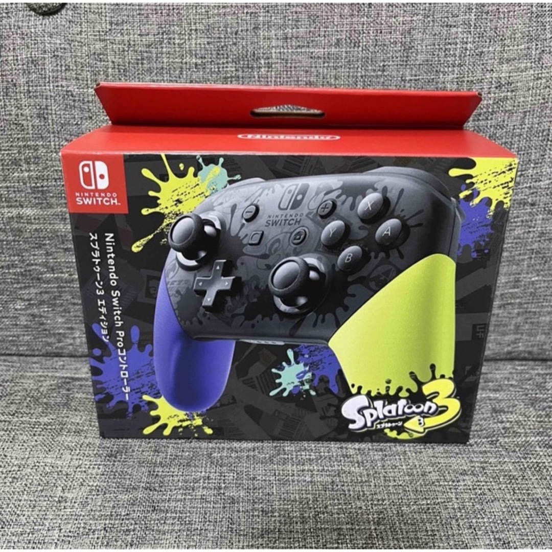 新品Nintendo Switch Proコントローラー スプラトゥーン3ゲームソフト/ゲーム機本体