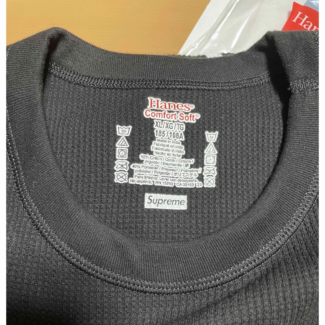 Supreme(シュプリーム)のSupreme Hanes Bones Thermal Crew XLサイズ メンズのトップス(Tシャツ/カットソー(七分/長袖))の商品写真