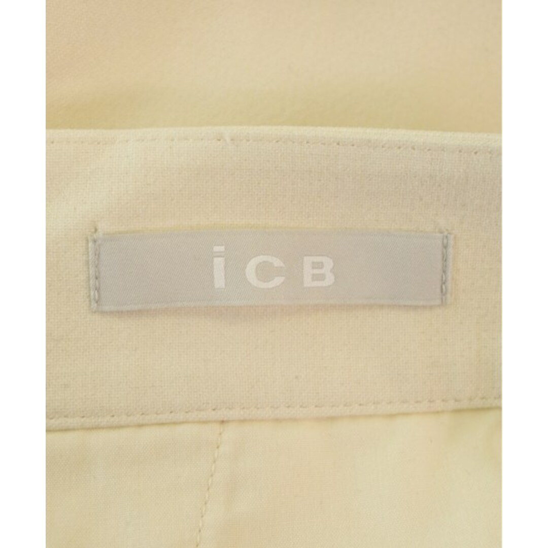 ICB(アイシービー)のI C B アイシービー パンツ（その他） 2(M位) 白 【古着】【中古】 レディースのパンツ(その他)の商品写真