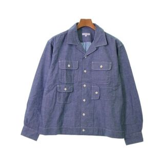 エンジニアードガーメンツ(Engineered Garments)のEngineered Garments カジュアルシャツ S 紺 【古着】【中古】(シャツ)