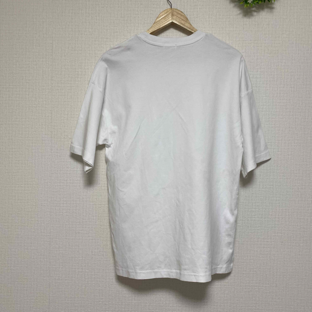 GU(ジーユー)のシンプル白Tシャツ　Sサイズ　GU メンズのトップス(Tシャツ/カットソー(半袖/袖なし))の商品写真