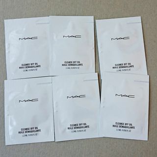 マック(MAC)のMAC/M・A・C クレンズ オフ オイル/1.5ml*6/SAMPLE/マック(クレンジング/メイク落とし)