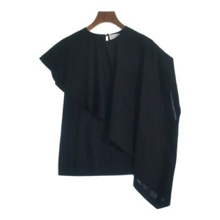 HYALINES ハイアリン Tシャツ・カットソー 36(S位) 黒 【古着】【中古】(カットソー(半袖/袖なし))