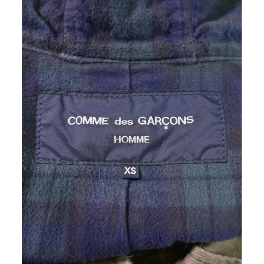 COMME des GARCONS HOMME(コムデギャルソンオム)のCOMME des GARCONS HOMME モッズコート XS カーキ 【古着】【中古】 メンズのジャケット/アウター(モッズコート)の商品写真