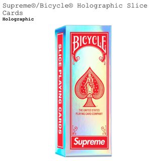 Supreme@/Bicycle@ Holographic Slice Card