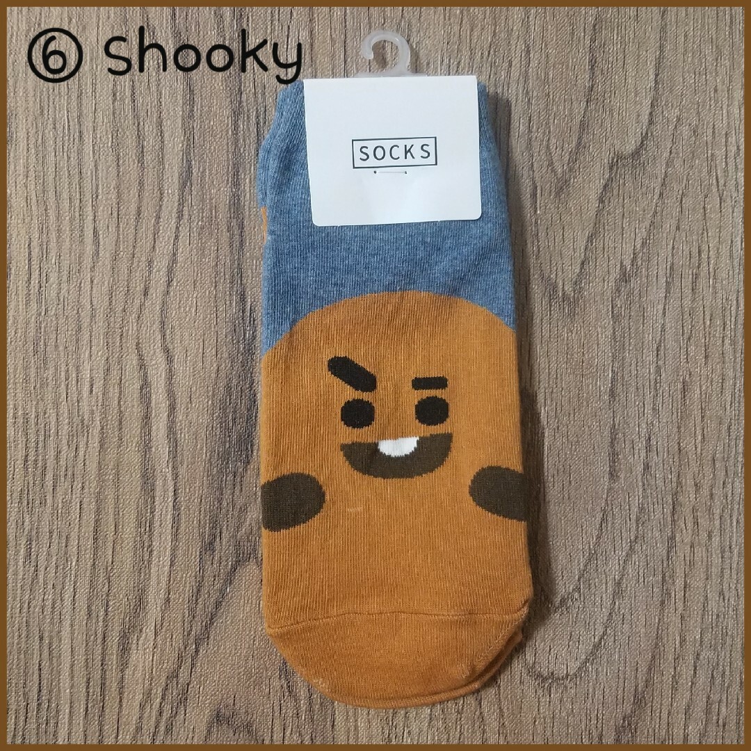 BTSキャラクター靴下 レディースのレッグウェア(ソックス)の商品写真