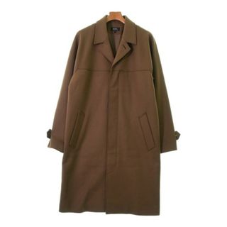 A.P.C. アーペーセー チェスターコート S 茶 【古着】【中古】(チェスターコート)