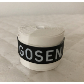 ゴーセン(GOSEN)のGOSEN グリップテープ 1個★迅速発送 白色 ゴーセン マイバチ✳︎色変更可(その他)
