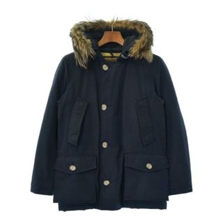 ウールリッチ(WOOLRICH)のWOOLRICH ウールリッチ ダウンジャケット/ダウンベスト XS 紺 【古着】【中古】(ダウンジャケット)