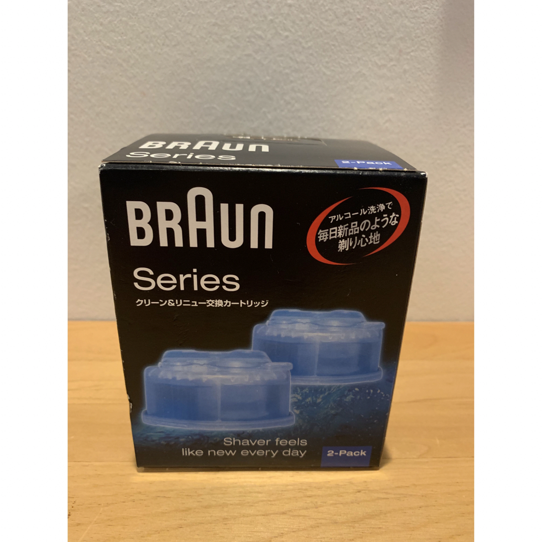 BRAUN Series クリーン＆リニュー交換カートリッジ3個 - 健康