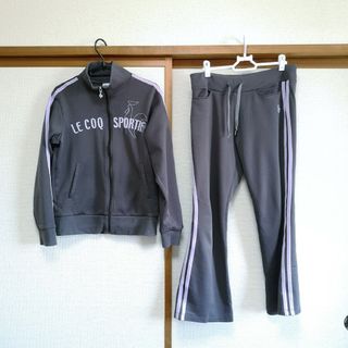 ルコックスポルティフ(le coq sportif)のルコックスポルティフ Lサイズ ジャージ 上下セット グレー(セット/コーデ)