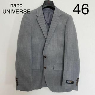 nano UNIVERSE ナノユニバース スーツ ジャケット ストライプ(スーツジャケット)