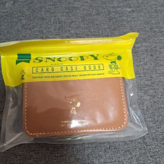 スヌーピー(SNOOPY)の大幅値下☆新品未開封☆ＣＡＭＥＬ　ＳＮＯＯＰＹ　ＣＡＲＤ　ＣＡＳＥ　カードケース(名刺入れ/定期入れ)