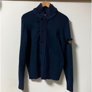 ストーンアイランド(STONE ISLAND)のストーンアイランド　STONE ISLAND ニットカーディガン　サイズM(カーディガン)