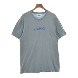 アウェイク(AWAKE)のAWAKE アウェイク Tシャツ・カットソー L 青 【古着】【中古】(Tシャツ/カットソー(半袖/袖なし))