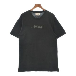 アウェイク(AWAKE)のAWAKE アウェイク Tシャツ・カットソー L 黒系 【古着】【中古】(Tシャツ/カットソー(半袖/袖なし))