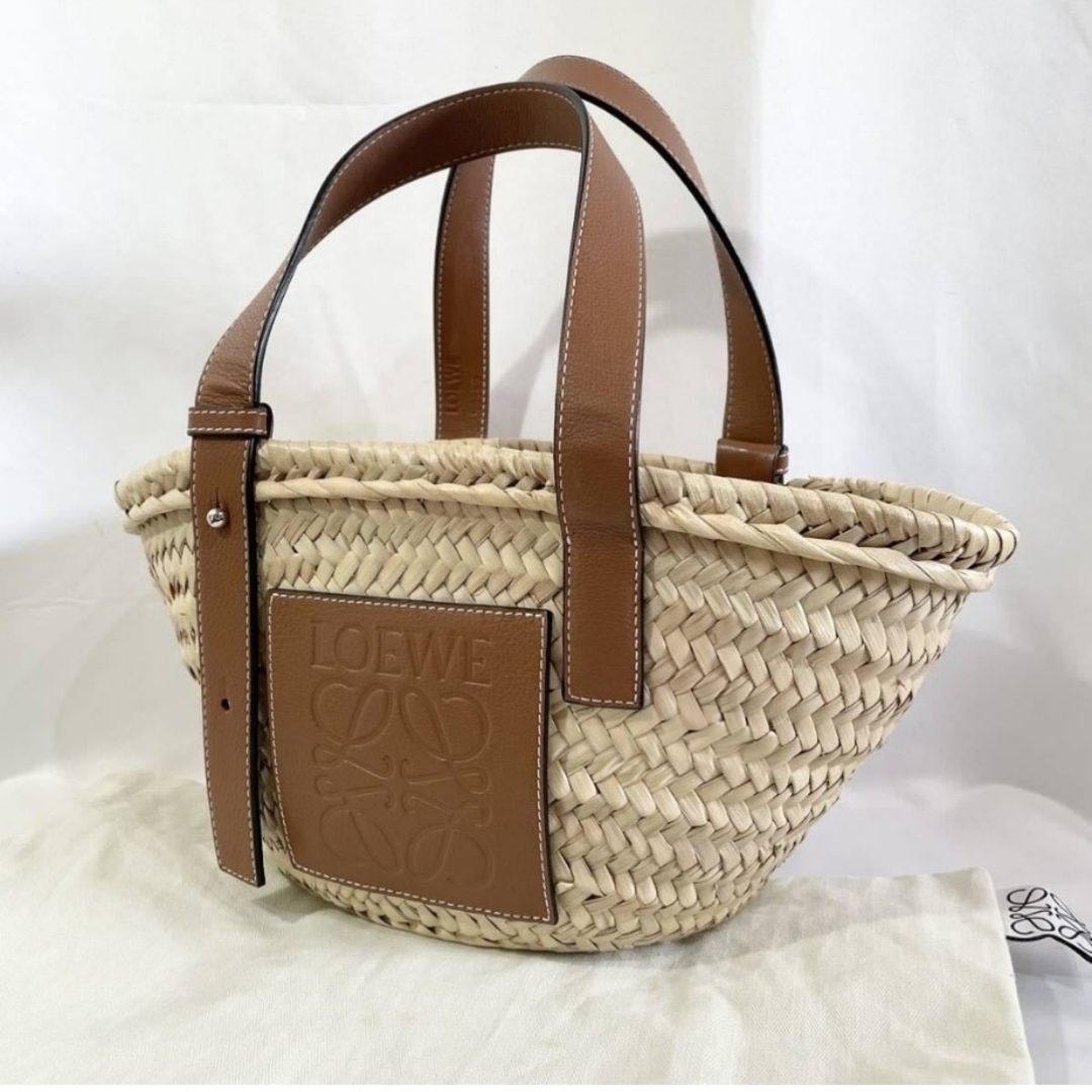 ロエベ かごバッグ LOEWE 引張 バスケットバッグ ラージ ロエベ かごバッグ LOEWE 引張 バスケットバッグ ラージ