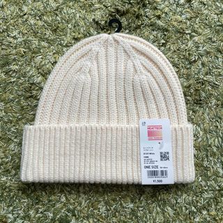 ユニクロ(UNIQLO)の【タグ付新品】ユニクロ ヒートテック リブビーニー(ニット帽/ビーニー)