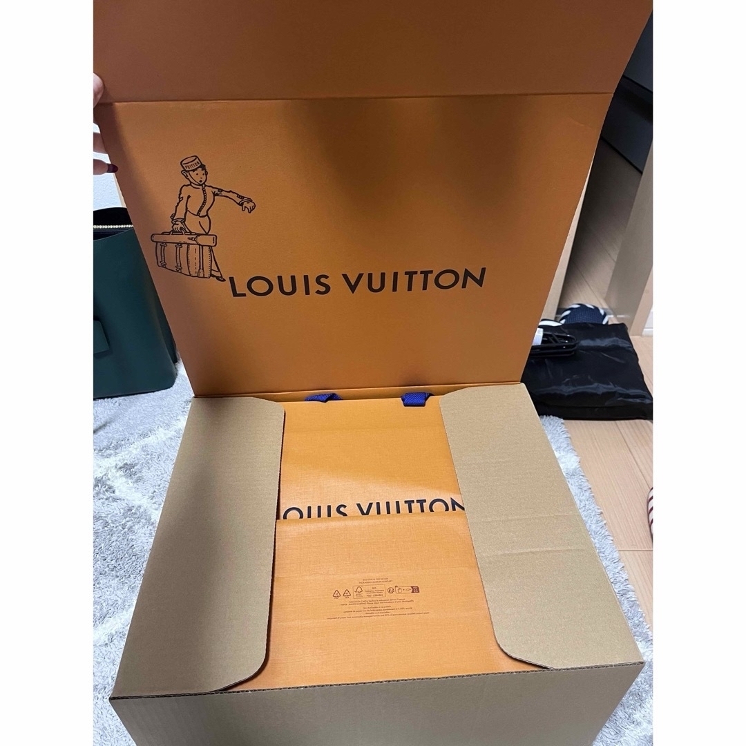 LOUIS VUITTON(ルイヴィトン)のルイヴィトン　LVトレイナー　7 モノグラム　ブラック　デニム メンズの靴/シューズ(スニーカー)の商品写真